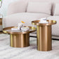 Mid-Century Modern Steel Coffee Table Pedestal Tray Top Cocktail Table Clearhalo 'Coffee & Accent Tables' 'Coffee Tables' 'coffee_tables' 'furn' 'furn_coffee_tables' 'Furniture' 'Living Room Furniture' 1200x1200_bd0f8a32-d302-4caf-ace4-b728eddb64d1
