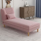 Contemporary Upholstered Chaise Lounge Couch Armless Chaise Lounge Chair Clearhalo 'Chairs & Seating' 'Chaise Lounge' 'chaise_lounge' 'furn' 'furn_chaise_lounge' 'Furniture' 'Living Room Furniture' 1200x1200_bd1366ba-d4ca-4f87-a86e-8b88ca8a1885