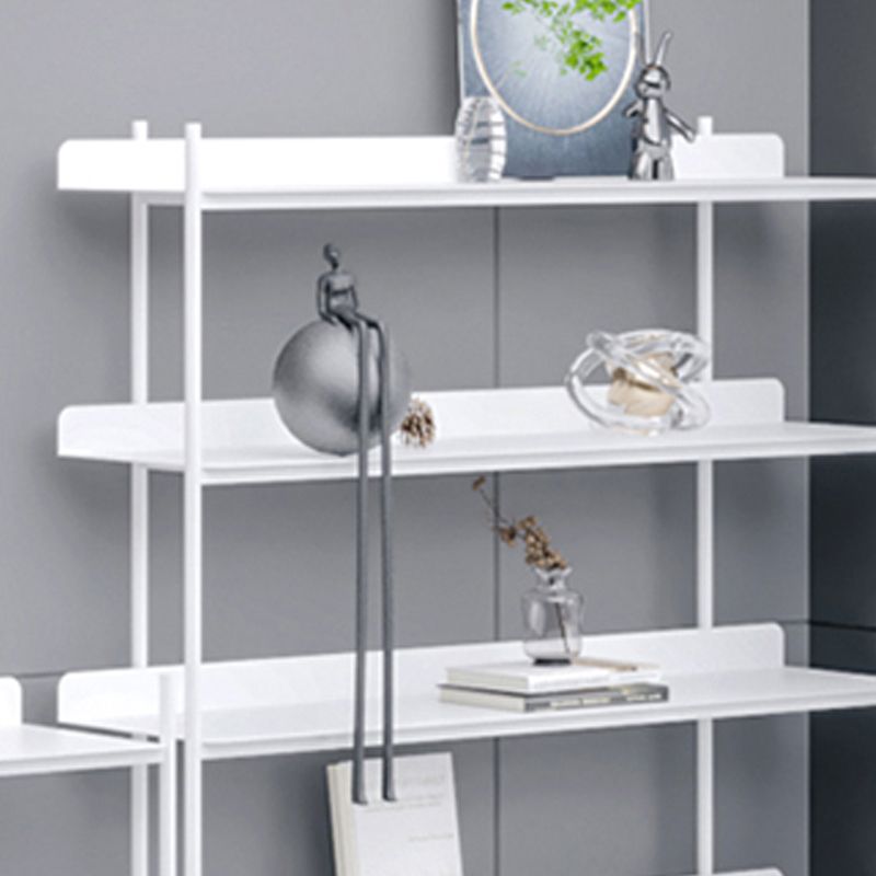 Modern Style Metal Bookshelf Open Etagere Shelf Bookcase for Home Clearhalo 'Bookcases' 'furn' 'furn_bookcases' 'Furniture' 'furniture_bookcases' 'kitchen' 'kitchen_bookcases' 'Living Room Furniture' 'Office Furniture' 1200x1200_bd1457d0-f40d-4685-bcee-061e3543c45a