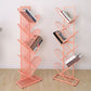 Contemporary Metal Book Shelf Vertical Etagere Shelf Bookcase for Study Room