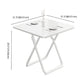 Modern Foldable DiningRoomTableSet with Double Pedestal Base Kitchen Dining Furniture Clearhalo 'Dining Room Sets' 'Dining Tables & Seating' 'dining_room_set' 'furn' 'furn_dining_room_set' 'Furniture' 'furniture_dining_room_set' 'Kitchen & Dining Furniture' 'kitchen&dining_furn' 'kitchen' 1200x1200_bd1bbe64-390e-499f-a727-fc888f65409f