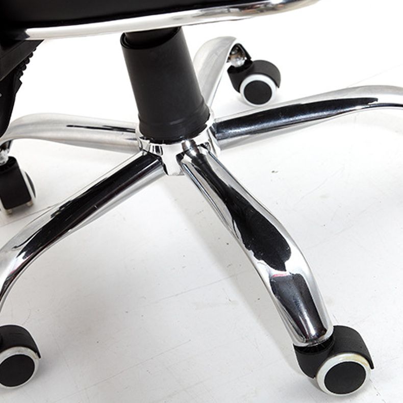 Black Contemporary Executive Chair Upholstered Managers Chair Clearhalo 'furn' 'furn_office_chair' 'Furniture' 'Office Chairs' 'Office Furniture' 'office_chair' 1200x1200_bd1c7a9e-15eb-4dca-b6e9-b84b629add19