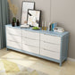 Contemporary Solid Wood Storage Chest Matte Finish Bedroom Dresser Clearhalo 'Bedroom Furniture' 'Dressers & Chests' 'dressers_chests' 'furn' 'furn_dressers_chests' 'Furniture' 1200x1200_bd20d488-3047-40d1-b37b-b7e6e80ae4fa