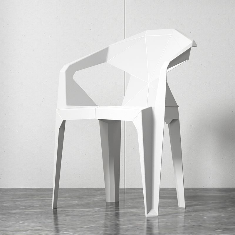 Modern Style Chair Dining Arm Chairs for Kitchen with Plastic Legs Clearhalo 'Dining Chairs' 'Dining Tables & Seating' 'dining_chair' 'furn' 'furn_dining_chair' 'Furniture' 'furniture_dining_chair' 'Kitchen & Dining Furniture' 1200x1200_bd217ae5-0c2f-4142-8dcc-0b352c3ce610