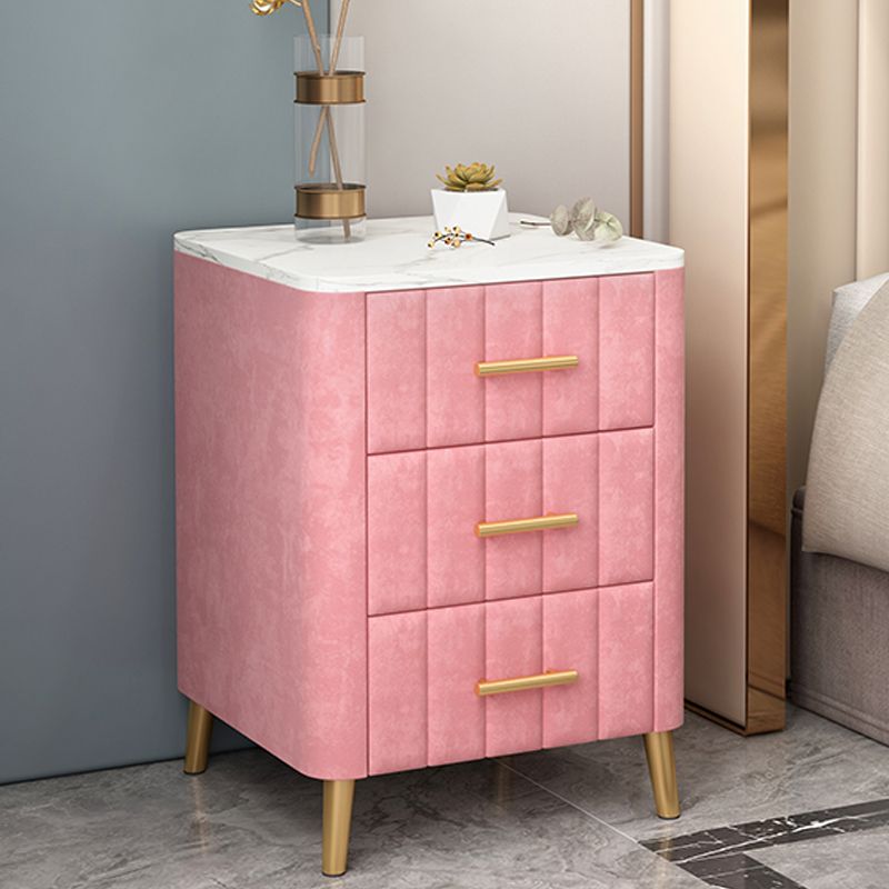 Drawer Storage Bed Nightstand Marble Bedside Cabinet for Bedroom Clearhalo 'Bedroom Furniture' 'furn' 'furn_night_stand' 'Furniture' 'night_stand' 'Nightstands' 1200x1200_bd238478-47f3-4d05-aa6a-e834f1727e1b
