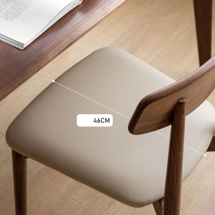 Sedie da pranzo moderne a braccia aperta in legno (set di 1/2/4/6/8)