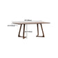 Rectangle Double Pedestal Industrial Dining Table Brown Fixed Table for Home Clearhalo 'Dining Tables & Seating' 'Dining Tables' 'dining_table' 'furn' 'furn_dining_table' 'Furniture' 'furniture_dining_table' 'Kitchen & Dining Furniture' 'kitchen' 'kitchen_dining_table' 1200x1200_bd278ceb-e06c-4fe9-99e9-6febad16ded0