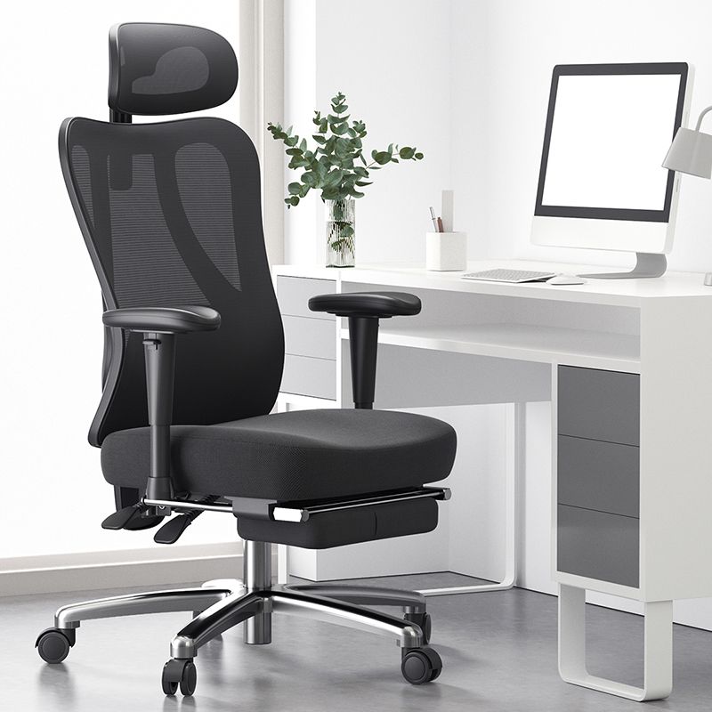 Modern Height Adjustable Office Chair Mesh Black Desk Chair for Office Clearhalo 'furn' 'furn_office_chair' 'Furniture' 'Office Chairs' 'Office Furniture' 'office_chair' 1200x1200_bd2ac882-bdc8-4841-91da-3d46943239af