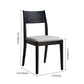 Industrial Dining Chair Open Back Chair with Black Wood Legs for Home Use Clearhalo ' kitchen&dining_furn' 'Dining Chairs' 'Dining Tables & Seating' 'dining_chair' 'furn' 'furn_dining_chair' 'Furniture' 'furniture_dining_chair' 'Kitchen & Dining Furniture' 'kitchen' 1200x1200_bd2c335e-8d71-4aaa-9160-76eed3220009