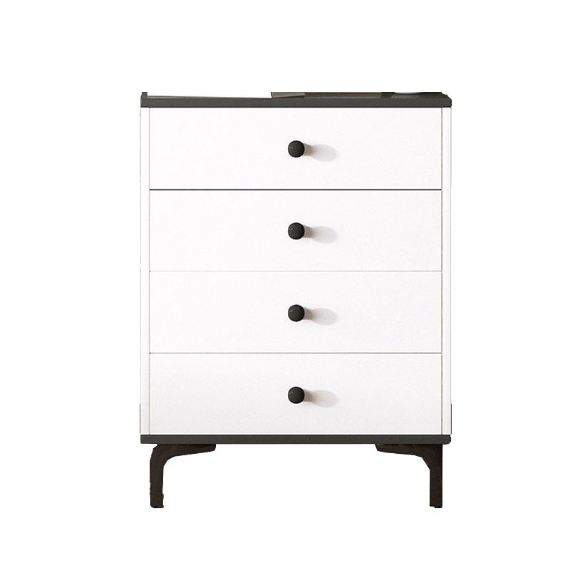 Contemporary 35.43'"Tall Wooden Chest, Rectangle Accent Cabinet with Drawers Clearhalo 'Cabinets & Chests' 'cabinets_chests' 'furn' 'furn_cabinets_chests' 'Furniture' 'Living Room Furniture' 1200x1200_bd30c9a6-804e-4cb5-85c3-1cc14e8e75a4