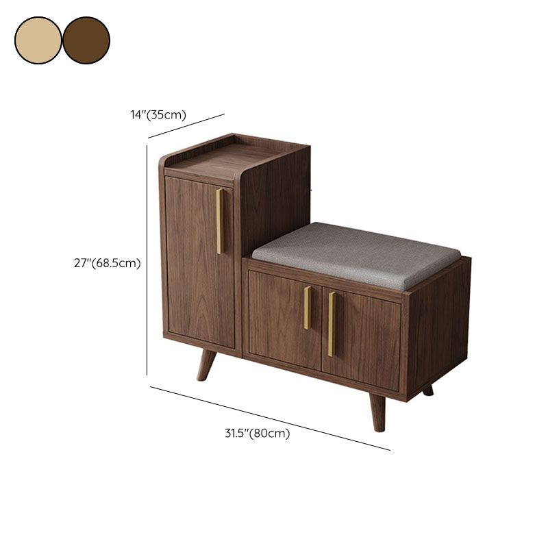 Rectangle Storage Entryway Bench Modern Seating Bench with Upholstered Clearhalo 'Benches' 'Chairs & Seating' 'furn' 'furn_benches' 'Furniture' 'Living Room Furniture' 1200x1200_bd31633c-7837-454c-8aee-712f26d0e875