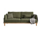 Velvet Sofa 35 "W Recessed Arm Sofa with Storage for Living Room Clearhalo 'furn' 'furn_sofas' 'Furniture' 'furniture_sofas' 'kitchen' 'kitchen_sofas' 'Living Room Furniture' 'Sofa' 'sofas' 1200x1200_bd328a65-0259-4a94-81af-c5ec587f04c6