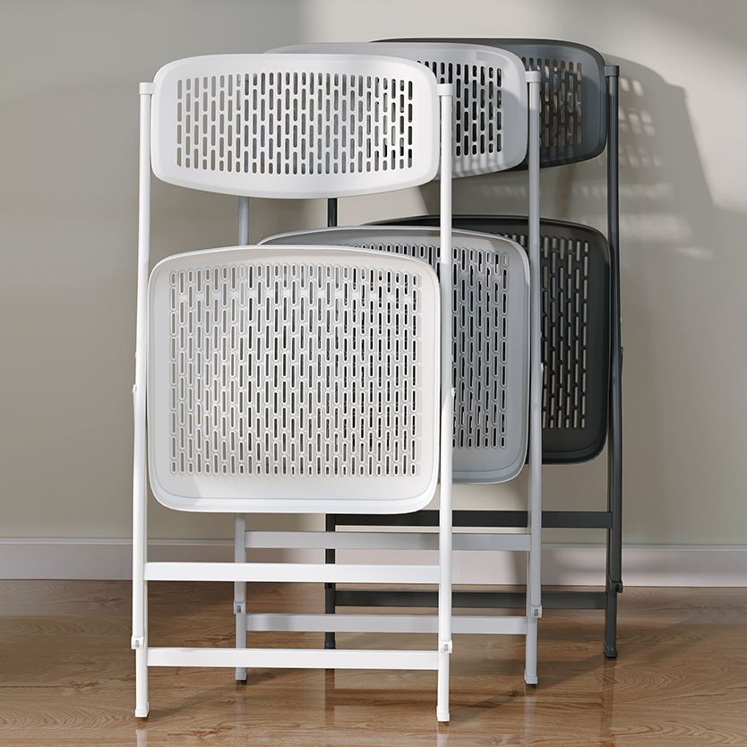 Modern Indoor-Outdoor Chair Home Metal Folding Open Back Dining Side Chair Clearhalo ' kitchen&dining_furn' 'Dining Chairs' 'Dining Tables & Seating' 'dining_chair' 'furn' 'furn_dining_chair' 'Furniture' 'furniture_dining_chair' 'Kitchen & Dining Furniture' 'kitchen' 1200x1200_bd34e9a2-7687-4936-a450-bb14a9d17d49