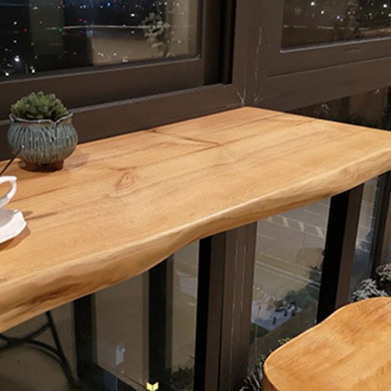 Modern Rectangular Pub Table Set 1/5/7 Pieces Wooden Counter Table with Backless Stools Clearhalo 'Bar Furniture' 'furn' 'furn_home_bar_bar_sets' 'Furniture' 'Home Bars & Bar Sets' 'home_bar_bar_sets' 'Kitchen & Dining Furniture' 1200x1200_bd36bdb2-4a2e-463a-bf06-d8b46c7e3a1b