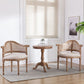 Country Style Rubberwood Chairs Kitchen Dining Open Back Arm Chair Set Clearhalo ' kitchen&dining_furn' 'Dining Chairs' 'Dining Tables & Seating' 'dining_chair' 'furn' 'furn_dining_chair' 'Furniture' 'furniture_dining_chair' 'Kitchen & Dining Furniture' 'kitchen' 1200x1200_bd377469-5c94-4496-b394-3ad8cff0ea96