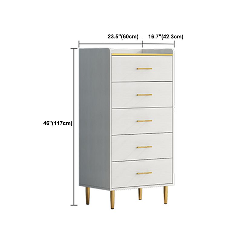 16.5-inch W Storage Chest Modern Storage Chest Dresser with 4/5/6 Drawers Clearhalo 'Bedroom Furniture' 'Dressers & Chests' 'dressers_chests' 'furn' 'furn_dressers_chests' 'Furniture' 1200x1200_bd381012-87f0-40a6-ac18-920f813719b7