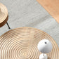 Iron 4 Legs Cocktail Table Scandinavian Round Wooden Coffee Table for Home Clearhalo 'Coffee & Accent Tables' 'Coffee Tables' 'coffee_tables' 'furn' 'furn_coffee_tables' 'Furniture' 'Living Room Furniture' 1200x1200_bd3c13fe-dfaa-4dc0-95ae-9f3500e2cd46