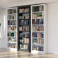 Rectangle Etagere Bookshelf Modern Metal Open Bookcase with Shelves