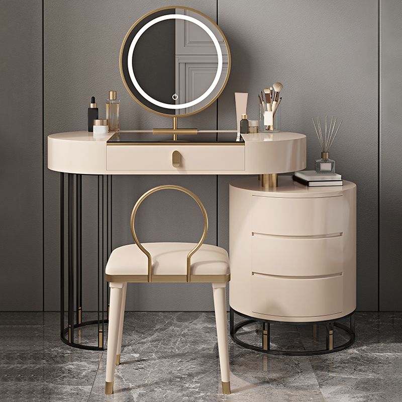 Consejo contemporáneo de tocador de tocador de madera maciza 4 cajas de tocador