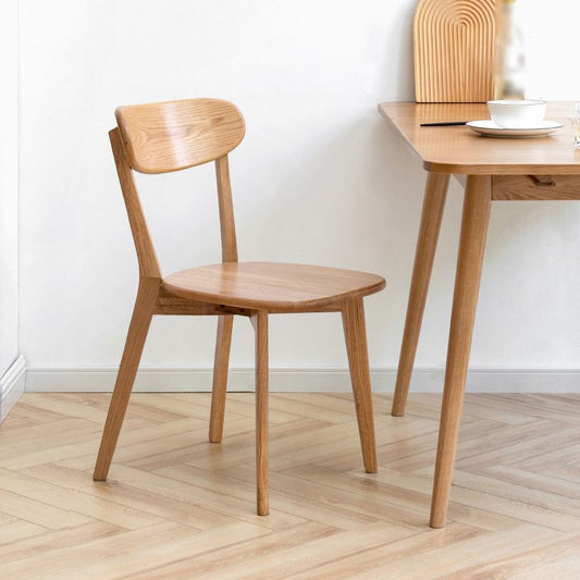 Scandinavian Style Dining Room Chair Wood Dining Side Armless Chair for Kitchen Clearhalo ' kitchen&dining_furn' 'Dining Chairs' 'Dining Tables & Seating' 'dining_chair' 'Furniture' 'furniture_dining_chair' 'Kitchen & Dining Furniture' 'kitchen' 1200x1200_bd428fdf-5305-465f-9ba8-28ddf83053f3