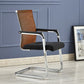 Silver Metal Modern Conference Stuhl mit atmungsaktivem Airgrid Seat Office Stuhl