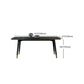 Designer Style Rectangle Dining Set 1/2/5/7 Pieces Sintered Stone Top Wooden Table Set Clearhalo 'Dining Room Sets' 'Dining Tables & Seating' 'dining_room_set' 'furn' 'furn_dining_room_set' 'Furniture' 'Kitchen & Dining Furniture' 1200x1200_bd47b6f8-a5f7-4fac-b2c7-78de9079e5fb