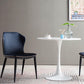 Contemporary Dining Chairs Armless Chairs with Metal Legs for Kitchen