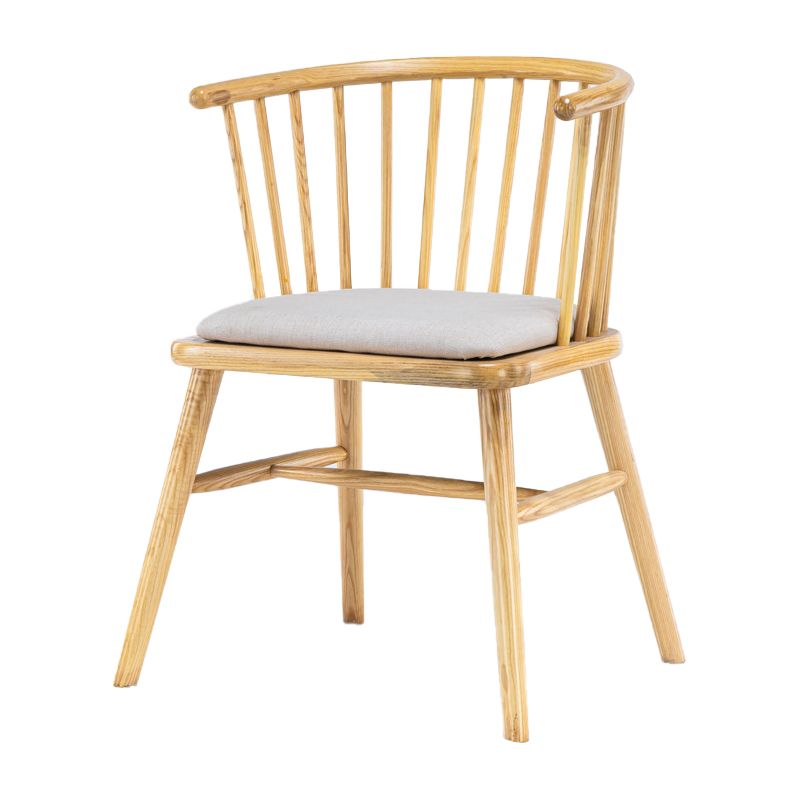 Modern Solid Wood Arm Chair Windsor Side Chair for Dining Room Clearhalo 'Dining Chairs' 'Dining Tables & Seating' 'dining_chair' 'furn' 'furn_dining_chair' 'Furniture' 'Kitchen & Dining Furniture' 1200x1200_bd4c61d5-17b3-4991-9beb-59d29a74e9e2