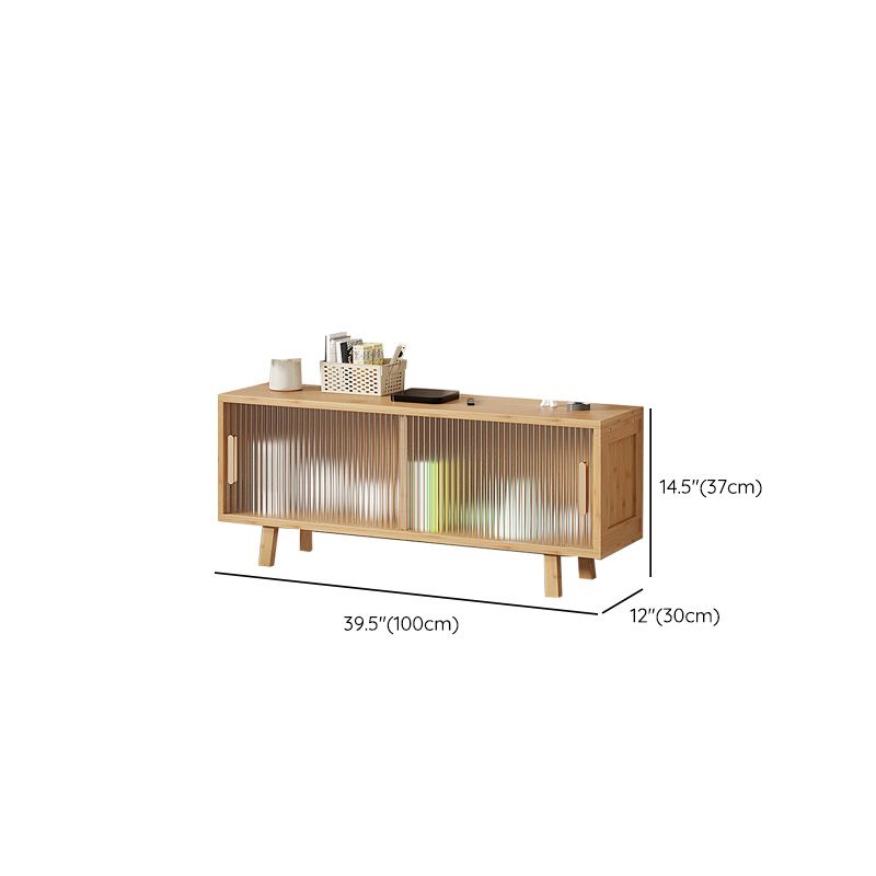 Enclosed Storage TV Media Stand Contemporary TV Console for Living Room Clearhalo 'furn' 'furn_tv_stands_entertainment_centers' 'Furniture' 'Living Room Furniture' 'TV Stands & Entertainment Centers' 'TV Stands & Media Storage Furniture' 'tv_stands_entertainment_centers' 1200x1200_bd4dd523-2123-4fe0-9450-01fa06d84e44