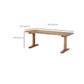 Solid Wood Dining Set 1/4/5 Pcs Rectangle Dining Table and Chair with Arm Clearhalo 'Dining Room Sets' 'Dining Tables & Seating' 'dining_room_set' 'furn' 'furn_dining_room_set' 'Furniture' 'Kitchen & Dining Furniture' 1200x1200_bd54b0d6-3d4a-4055-a34e-e9fdacf1e4b0