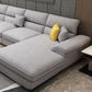 137.79 "L Modern Sectional Sectional Pillow Brazo Sectional para sala de estar