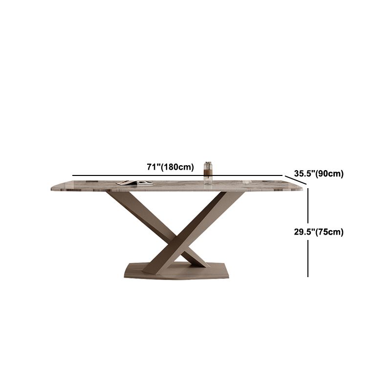 Glam Dining Set 1/3/4 Pcs Gold Rectangle Dining Table with Upholstered Chairs Clearhalo 'Dining Room Sets' 'Dining Tables & Seating' 'dining_room_set' 'furn' 'furn_dining_room_set' 'Furniture' 'Kitchen & Dining Furniture' 1200x1200_bd55cbc4-c144-4ae5-94a9-4b9d0fddac60