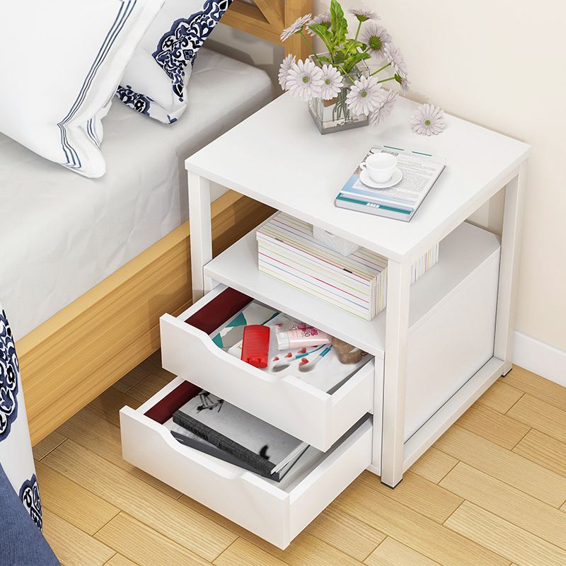 Contemporary Drawer Storage Bedside Cabinet Wood Nightstand for Bedroom Clearhalo 'Bedroom Furniture' 'furn' 'furn_night_stand' 'Furniture' 'night_stand' 'Nightstands' 1200x1200_bd57c239-eb4d-4c8f-aa29-340c98144787