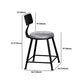 Industrielles 1/2/3-teiliges rundes Bartisch-Set aus Sinterstein-Bistro-Set für den Heimgebrauch