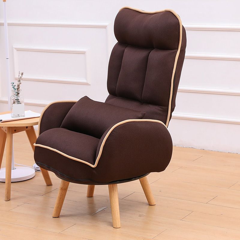 29.13"W Accent Chair Polyester Twill Lounge Chair with Basic Four Legs and Pillow Back Clearhalo 'Accent Chairs' 'accent_chairs' 'Chairs & Seating' 'furn' 'furn_accent_chairs' 'Furniture' 'Living Room Furniture' 1200x1200_bd5bdc7c-b2dc-47d5-83d5-6fb5eb272d25