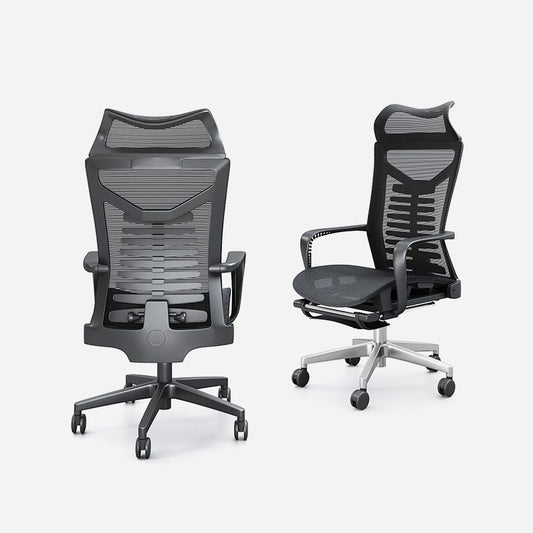 Silla de escritorio de brazos fijos altura moderna de asiento ajustable silla ergonómica con ruedas