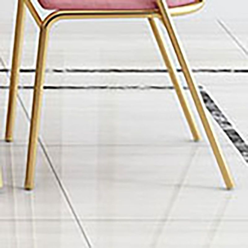 Scandinavian Style Windsor Back Side Chairs Upholstered Armless Dining Chairs Clearhalo ' kitchen&dining_furn' 'Dining Chairs' 'Dining Tables & Seating' 'dining_chair' 'furn' 'furn_dining_chair' 'Furniture' 'furniture_dining_chair' 'Kitchen & Dining Furniture' 'kitchen' 1200x1200_bd5cc331-620d-4576-9a7c-2daba4ab39cb