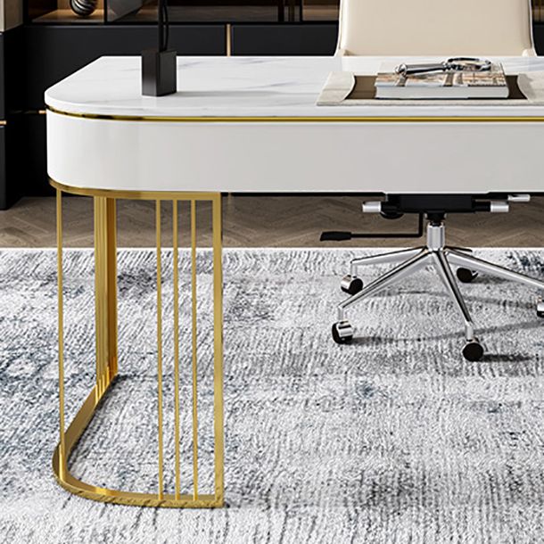 Bedroom Writing Table Luxury Style Rectangular Shaped Work Desk Clearhalo 'furn' 'furn_office_desk' 'Furniture' 'furniture_office_desk' 'Office Desks' 'Office Furniture' 'office_desk' 1200x1200_bd5d1e72-6612-4866-99cb-e43a8888d0df