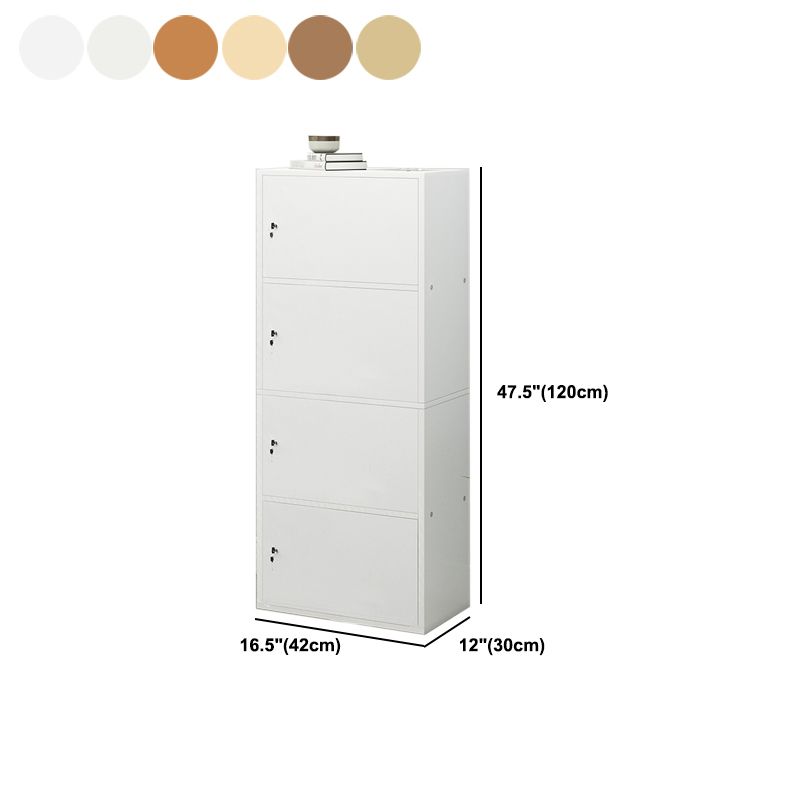 Bibliothèque arrière fermée contemporaine de 11,8 pouces de large pour la chambre à coucher