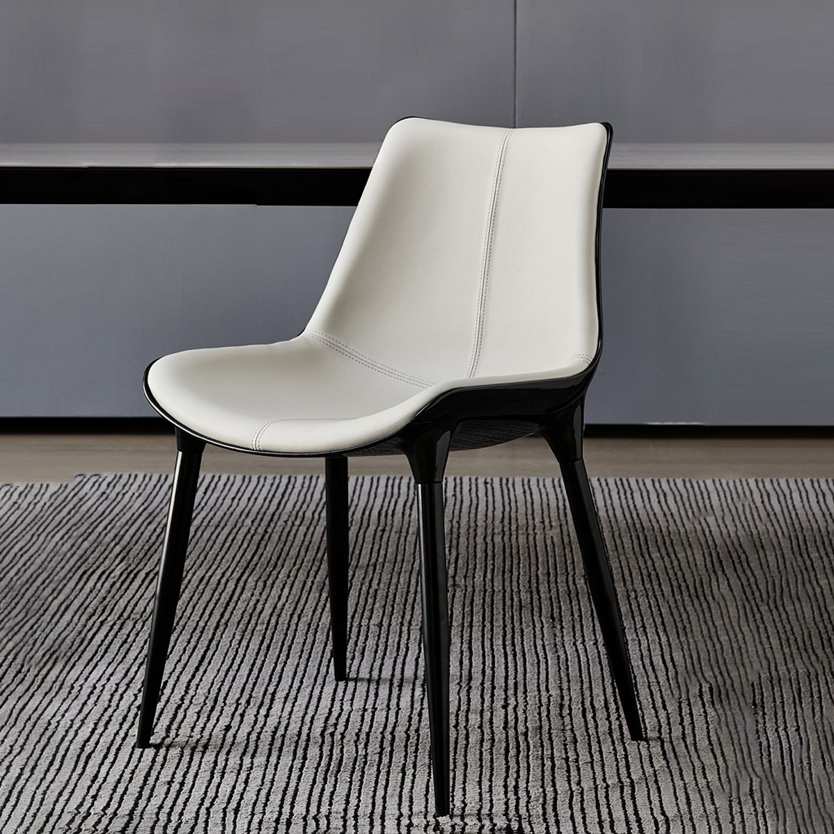 1/3/4/5/7 Pcs Metal Modern Dining Room Set with Rectangle Table and Chairs Dining Set Clearhalo 'Dining Room Sets' 'Dining Tables & Seating' 'dining_room_set' 'furn' 'furn_dining_room_set' 'Furniture' 'furniture_dining_room_set' 'Kitchen & Dining Furniture' 'kitchen&dining_furn' 'kitchen' 1200x1200_bd63cb3b-7888-4c39-8ed5-0ede02d79eda