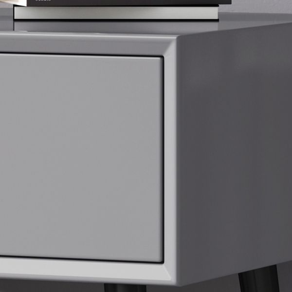 Table de nuit de nuit contemporaine Table table de chevet de table avec 4 jambes pour la maison