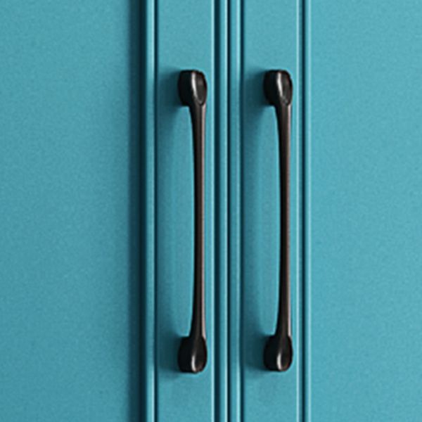 Manufactured Wood Blue Storage Cabinet Coastal Cabinet with Hinged Door Clearhalo 'Armoires & Wardrobes' 'armoires_wardrobes' 'Bedroom Furniture' 'furn' 'furn_armoires_wardrobes' 'Furniture' 1200x1200_bd65e7cf-a9fc-419f-acd2-8cc9b4f78472