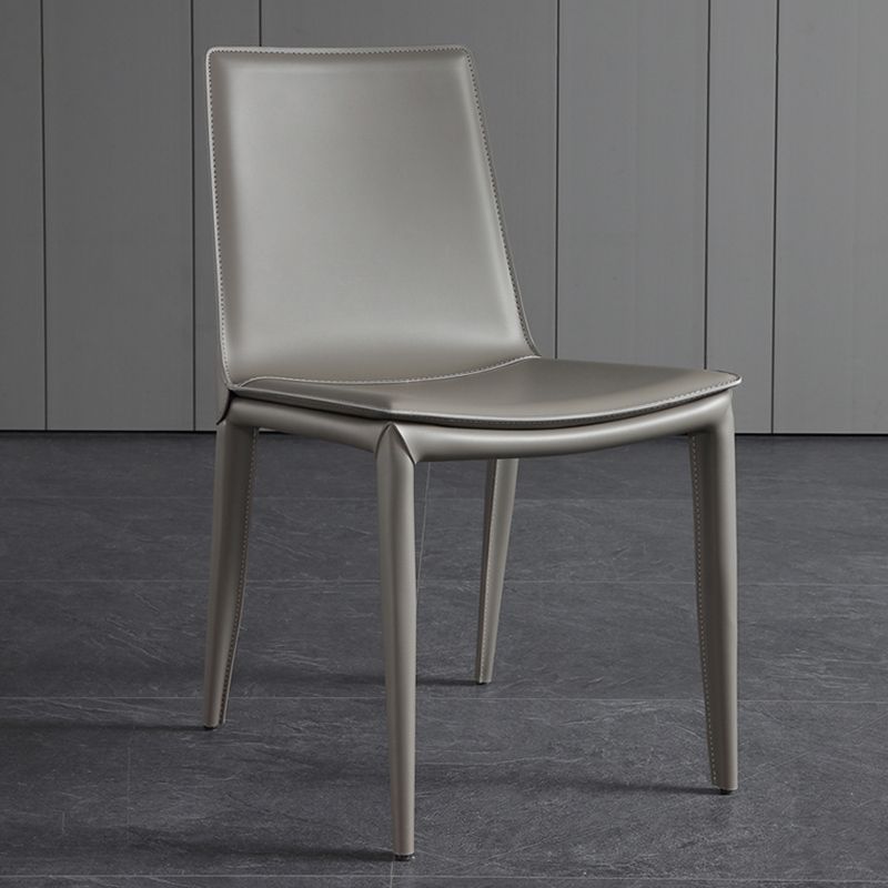 Modern Armless Dining Chairs Low Back Upholstered Side Chair Clearhalo 'Dining Chairs' 'Dining Tables & Seating' 'dining_chair' 'furn' 'furn_dining_chair' 'Furniture' 'Kitchen & Dining Furniture' 1200x1200_bd65ff3a-8e09-429d-a306-82472d7c2fd5
