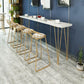 Glam Style Bar Table Set 1/5/9 Pieces Solid Wood Counter Table Set for Indoor Clearhalo 'Bar Furniture' 'furn' 'furn_home_bar_bar_sets' 'Furniture' 'Home Bars & Bar Sets' 'home_bar_bar_sets' 'Kitchen & Dining Furniture' 1200x1200_bd65ff59-2bbd-4127-97e3-0c756ec6e49c