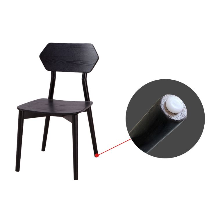 Industrial Leather Restaurant Side Chair Open Back Dining Chair (Set of 2) Clearhalo ' kitchen&dining_furn' 'Dining Chairs' 'Dining Tables & Seating' 'dining_chair' 'furn' 'furn_dining_chair' 'Furniture' 'furniture_dining_chair' 'Kitchen & Dining Furniture' 'kitchen' 1200x1200_bd69283d-fbf7-44f9-9ea8-f138297e0d59