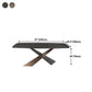 Traditional Luxury Dining Table Stone and Metal Pedestal Casual Dining Table Clearhalo 'Dining Tables & Seating' 'Dining Tables' 'dining_table' 'furn' 'furn_dining_table' 'Furniture' 'furniture_dining_table' 'Kitchen & Dining Furniture' 'kitchen' 'kitchen_dining_table' 1200x1200_bd6b2447-3d8d-4a8a-b082-debf3a91f61d