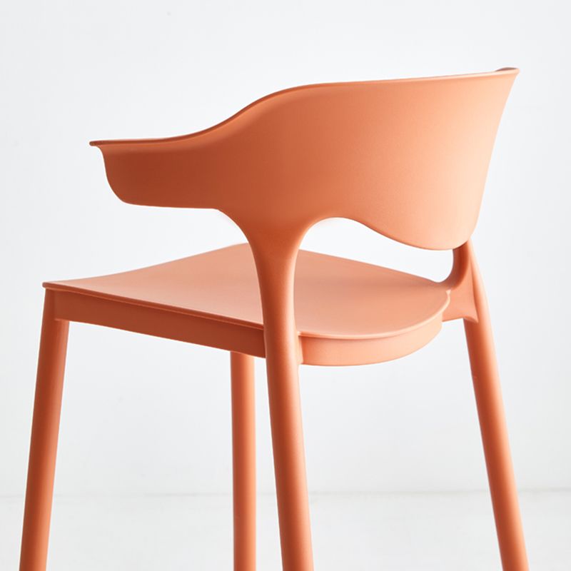 29-inch Modern Counter Bar Stool Armed Plastic Indoor Bar Stool with Footrest Clearhalo 'Bar Furniture' 'Bar Stools' 'bar_stools' 'furn' 'furn_bar_stools' 'furniture_bar_stools' 'Kitchen & Dining Furniture' 'kitchen&dining_furn' 'kitchen' 'kitchen_furn' Furniture' 1200x1200_bd707a45-82df-4c4a-bc93-c7b4f1f9c3c5