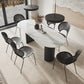 Metal Contemporary Oval Dining Table Sintered Stone Top Table with Double Pedestal Base Clearhalo ' dining_table' 'Dining Tables & Seating' 'Dining Tables' 'furn' 'furn_dining_table' 'Furniture' 'furniture_dining_table' 'Kitchen & Dining Furniture' 'kitchen&dining_furn' 'kitchen' 'kitchen_dining_table' 1200x1200_bd754402-dde4-4b04-8ec6-5e366a117d7f