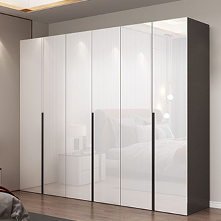 Armoire armoire de style contemporain armoire en bois avec porte pour chambre à coucher