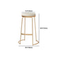 Juego de mesa de Pub rectangular moderna de 1/4 piezas, mesa de mostrador de madera con taburetes altos